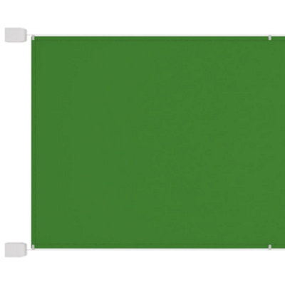 Berkfield Vertical Awning Light Green 60X1000 Cm Oxford Fabric - image 1