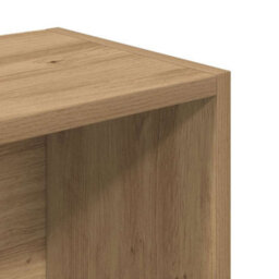 Berkfield Durable Bookcase Artisan Oak 31X24X102 Cm Engineered Wood - thumbnail 9