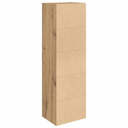 Berkfield Durable Bookcase Artisan Oak 31X24X102 Cm Engineered Wood - thumbnail 7