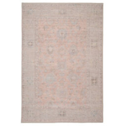 Loomed Beige Coral Traditional Distressed Boho Style Area Rug 190X280Cm - thumbnail 1
