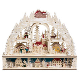 Beliani Christmas Decoration Led Norsjo 36 Cm Light Brown - thumbnail 5