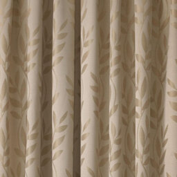 Luxury Living Tivoli Pencil Pleat Taped Top Curtains Latte - thumbnail 4