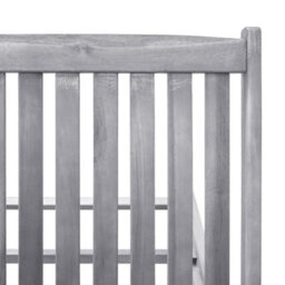 Berkfield Sun Lounger Solid Acacia Wood - thumbnail 5