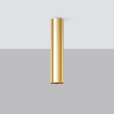 Sollux Lighting Lagos Steel Golden Gloss 1 Lights Modern Ceiling Light - image 1