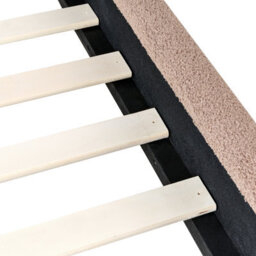Beliani Bed Boucle Vaucluse 140 X 200 Cm (Eu Double) Taupe - thumbnail 8