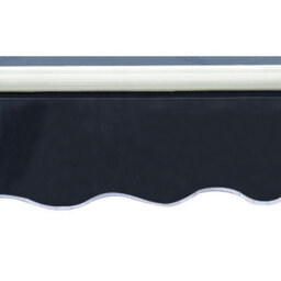 Sundaze 3X2.5M Garden Awning Replacement Fabric Top Cover Front Valance Blue - thumbnail 3