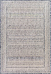 Livabliss Tuareg-Global Blue Ivory Graphic In- & Outdoor Rug 120 X 170 Cm Easy Care, Non Shedding - thumbnail 1