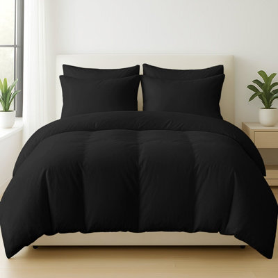 Lazzaro Ultrasoft 100% Egyptian Cotton Single Duvet Cover Set 400 Thread Count Premium Cotton Bedding Sets - image 1