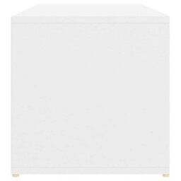Walplus Shoe Storage Bench White 105X35X35 Cm Engineered Wood - thumbnail 5