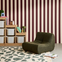 Sweeek - Children's Armchair In Textured Boucle Fabric Khaki Green 63X67X45 Cm - Sokol Kid - thumbnail 1