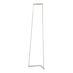 Luminosa Lighting Luminosa Minimal Floor Lamp, 20W Led, 3000K, 1500Lm, White, 3Yrs Warranty