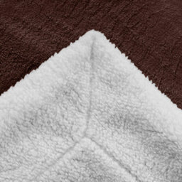 Ameha Sherpa Fleece Blanket Coffee Soft Thick & Fluffy Reversible Smooth Touch Warm Throw King 200X240Cm - thumbnail 9