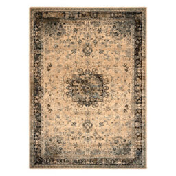 RugsX Wool Carpet Polonia Kordoba25 Rosette, Frame Sepia 300X400 Cm - thumbnail 2