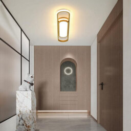 Ceiling Lights  Led Flush Mount Gold Acrylic Linear Chandelier 70Cm - thumbnail 7