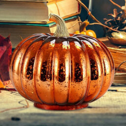 Amorly Pumpkin Lights Fall Seasonal Desk Lamp Halloween Lights Indoor Ambient Lighting For Holiday Party Home Kitchen Outdoor Garden Yard - thumbnail 3