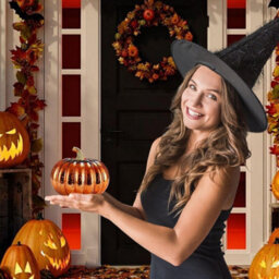 Amorly Pumpkin Lights Fall Seasonal Desk Lamp Halloween Lights Indoor Ambient Lighting For Holiday Party Home Kitchen Outdoor Garden Yard - thumbnail 2