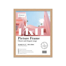 14X11 Oak Picture Frame (35.6 X 27.9Cm) Poster, Photo, Artwork, Gallery Wall Or Print - thumbnail 1