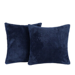 OHS Waffle Fleece 2 X Cushion Covers Soft - thumbnail 4