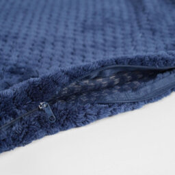 OHS Waffle Fleece 2 X Cushion Covers Soft - thumbnail 3