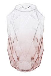Orsina Brice Large Pink Glass Vase - thumbnail 2