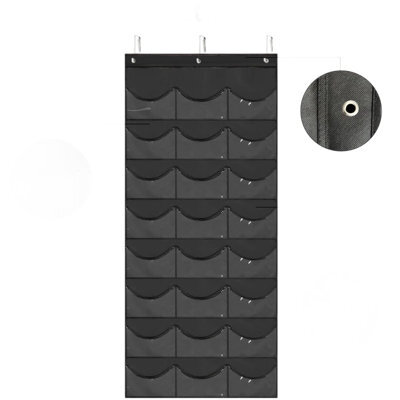 Wall-Mounted Cap Holder, Hat Rack, Organizer With 24 Pockets, Storage - image 1