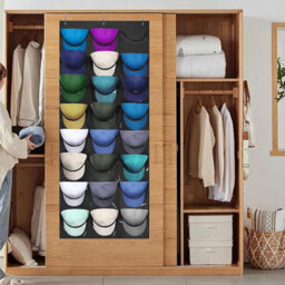 Wall-Mounted Cap Holder, Hat Rack, Organizer With 24 Pockets, Storage - thumbnail 5