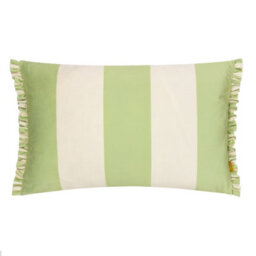 Furn. Araya Striped Velvet Cushion Cover - thumbnail 1