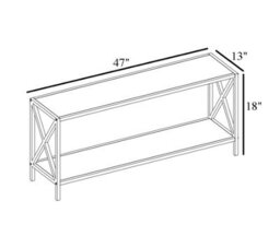 Decorotika Xena Tv Stand Tv Unit For Tvs Up To 47Inch - thumbnail 4
