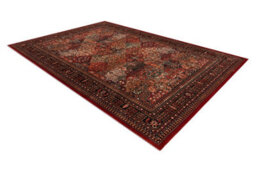 RugsX Wool Carpet Kashqai 4309 300 Oriental, Frame Claret   67X275 Cm - thumbnail 3
