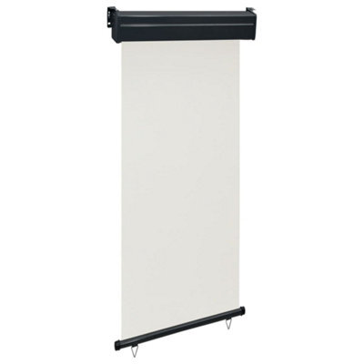 Berkfield Balcony Side Awning 100X250 Cm Cream - image 1