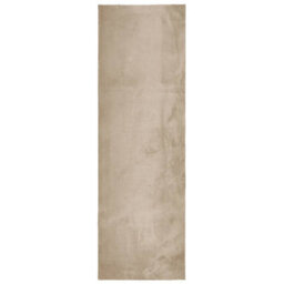 Berkfield Rug Huarte Short Pile Soft And Washable Sand 80X250 Cm - thumbnail 2