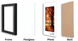 Urbn-Living 10 Piece White Photo Frame Set Modern Wall Mountable And Freestanding Gallery Style - thumbnail 8