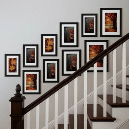 Urbn-Living 10 Piece White Photo Frame Set Modern Wall Mountable And Freestanding Gallery Style - thumbnail 4