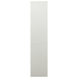 Berkfield Office Cabinet Light Grey 90X40X180 Cm Steel - thumbnail 3