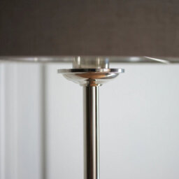 Loops Sophisticated 2 Pack Of 1500mm Tall Floor Lamps With Brushed Chrome And Natural Linen Shade - thumbnail 6
