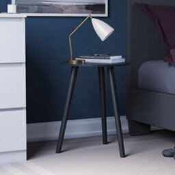 Lassic Vida Designs Round Side Table, Black - thumbnail 5