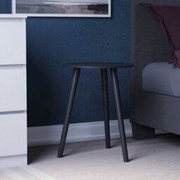 Lassic Vida Designs Round Side Table, Black - thumbnail 7