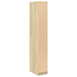 Vidaxl Wardrobe Sonoma Oak 30X50X200 Cm Engineered Wood - thumbnail 6