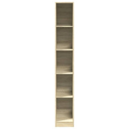 Vidaxl Wardrobe Sonoma Oak 30X50X200 Cm Engineered Wood - thumbnail 4