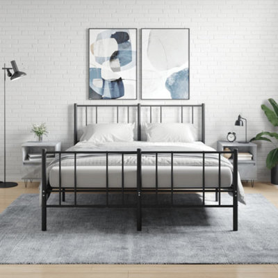 Berkfield Bedside Cabinets 2 Pcs Concrete Grey 40X35X50 Cm Engineered Wood - image 1