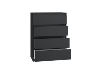 M4 Malwa Chest Of Drawers Black - image 1