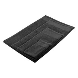 Midocean Island 100 Cotton Bath Towel Black (One Size) - thumbnail 3