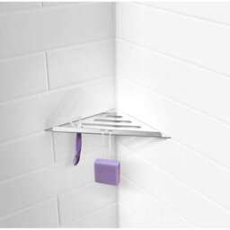 Smedbo Bathroom Shower Grout Line Corner Shelf Storage Organiser - thumbnail 2