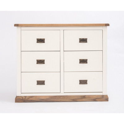 Cabinet Bits Tropea 6 Drawer Chest Of Drawers Bras Drop Handle - image 1