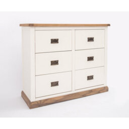 Cabinet Bits Tropea 6 Drawer Chest Of Drawers Bras Drop Handle - thumbnail 3