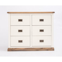 Cabinet Bits Tropea 6 Drawer Chest Of Drawers Bras Drop Handle - thumbnail 1