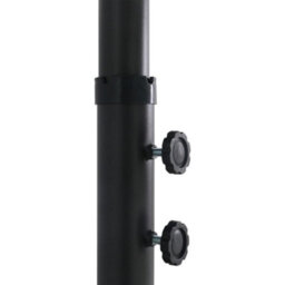 Berkfield Outdoor Parasol With Aluminium Pole 460X270 Cm Blue - thumbnail 7