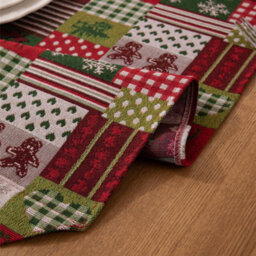 CLEFFNS Christmas Table Runner With Tassels For Holiday Decor 180Cm Long Xmas Farmhouse Decoration Dresser For Kitchen Dinning - thumbnail 7