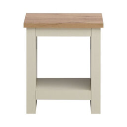 Timber Art Design Lisbon -  Lamp Side Table Cream - thumbnail 7