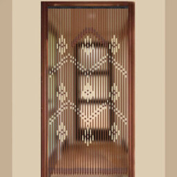 Wood Bead Door Hanging Curtain String Porch Curtain For Doorway Bedroom Screen - thumbnail 1